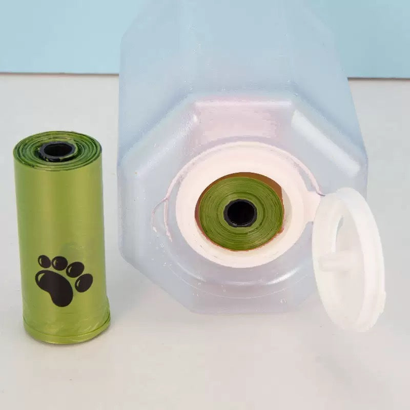 Bebedero Portátil Plegable para Mascotas 300 ml